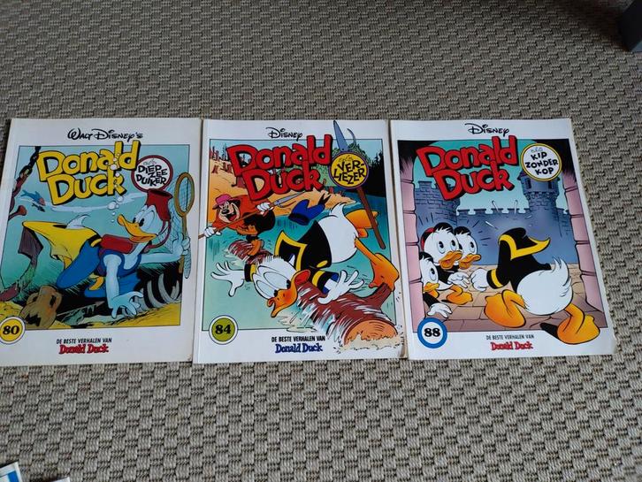 Donald Duck - De Beste Verhalen (3 stuks), Boeken, Stripboeken, Gelezen, Meerdere stripboeken, Ophalen