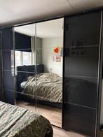 Grote en stevige kledingkast, Huis en Inrichting, Kasten | Kledingkasten, Ophalen, 200 cm of meer, 50 tot 75 cm, Glas