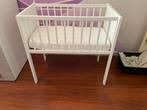 Witte Baby Wieg met matras en beddengoed, Kinderen en Baby's, Babywiegjes en Ledikanten, Ophalen, Zo goed als nieuw, Wieg