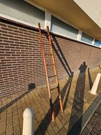 Antieke Houten Paal Ladder, Antiek en Kunst, Ophalen