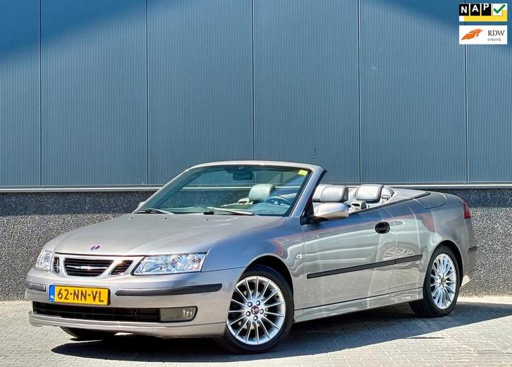 Saab 9-3 Cabrio 1.8t Vector, Auto's, Saab, Bedrijf, Te koop, Saab 9-3, ABS, Airbags, Airconditioning, Boordcomputer, Centrale vergrendeling