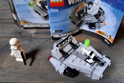 Lego Star Wars set 75126. First Order Snowspeeder, Kinderen en Baby's, Speelgoed | Duplo en Lego, Zo goed als nieuw, Lego, Complete set