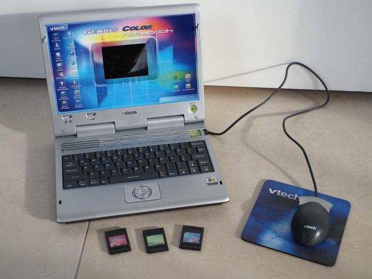 VTech Color Genius Notebook - Interactieve Laptop QWERTY, Kinderen en Baby's, Speelgoed | Educatief en Creatief, Zo goed als nieuw