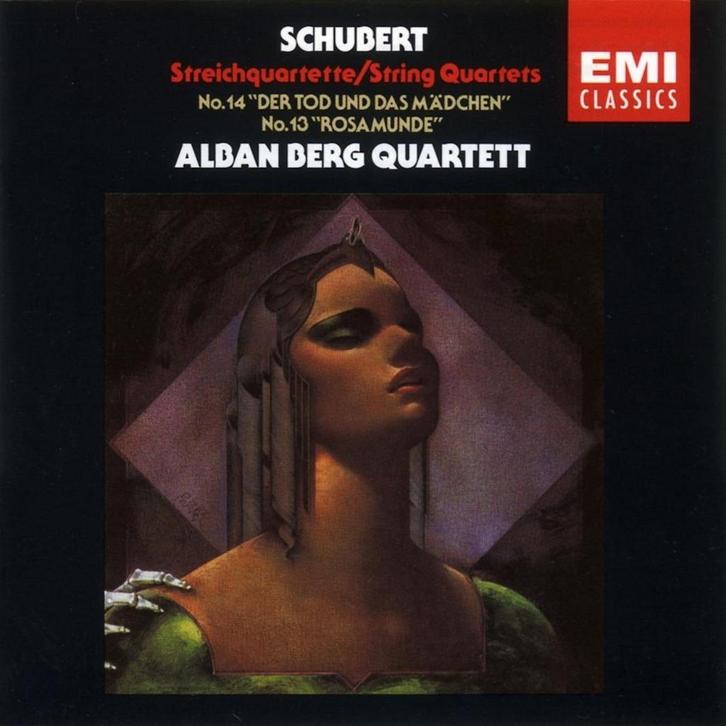 SCHUBERT: Der Tod und das Madchen. Alban Berg Quartett., Cd's en Dvd's, Cd's | Klassiek, Zo goed als nieuw, Kamermuziek, Romantiek