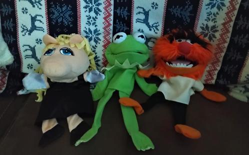 The muppet show miss piggy kermit de kikker monster knuffels, Kinderen en Baby's, Speelgoed | Knuffels en Pluche, Zo goed als nieuw