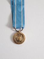 Mini medaille onderscheiding UN VN UNIFIL UNTSO, Verzamelen, Ophalen of Verzenden