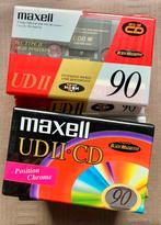 NOS Maxell UDII90 NIEUW cassettebanden UDII-90 UDII 90 tapes, Cd's en Dvd's, Cassettebandjes, 2 t/m 25 bandjes, Ophalen of Verzenden