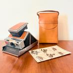 POLAROID SX70 SX 70 LEREN METAAL LAND CAMERA VINTAGE, Audio, Tv en Foto, Fotocamera's Analoog, Verzenden, Gebruikt, Polaroid, Polaroid