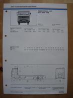 DAF FAD 3300 DKX Technische Specificatie Folder 1982 – 8x4, Boeken, Overige merken, Zo goed als nieuw, Ophalen, DAF Trucks