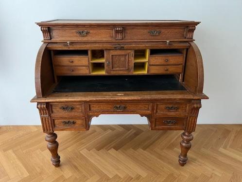 Antiek bureau, Huis en Inrichting, Bureaus, Gebruikt, Bureau, Ophalen