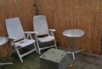 Tuinstoelen + terrastafel + 1 terrasstoel, Tuin en Terras, Tuinsets en Loungesets, Ophalen, Gebruikt