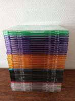 34 CD-hoesjes Jewelcase - Slimcase met gekleurde laden, Computers en Software, Beschrijfbare discs, Nieuw, Dvd, Ophalen of Verzenden