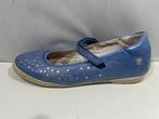 Twins, maat 39, mooi versierde blauwe ballerina, Ballerina's, Zo goed als nieuw, Twins, Verzenden