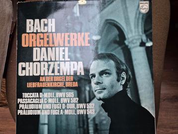 LP Bach Orgelwerken - Daniel Chorzempa beschikbaar voor biedingen