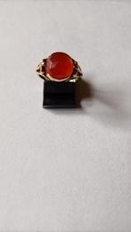 Oude gouden ring Carneool, 14 krt, Verzenden, Goud, Ring, Met edelsteen