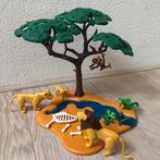 Playmobil 4830 Safari leeuwenfamilie met apen complete set!, Complete set, Ophalen of Verzenden, Zo goed als nieuw