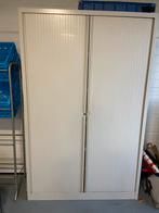 Nette grijze roldeurkast, 5 planken, Ophalen, Gebruikt, 100 tot 150 cm, 150 tot 200 cm