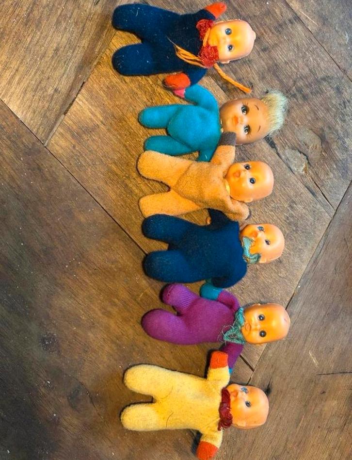 Lucifer Poppetjes - Vintage Collectie, Kinderen en Baby's, Speelgoed | Poppen, Gebruikt, Overige typen, Ophalen of Verzenden