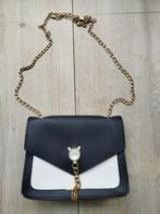 Nog nieuw zwart/wit handtasje 18 cm breed, 15 cm hoog, Sieraden, Tassen en Uiterlijk, Tassen | Damestassen, Ophalen of Verzenden