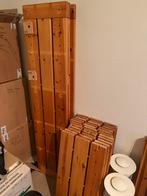 planken hout gelakt grenen, Doe-het-zelf en Verbouw, Hout en Planken, Minder dan 25 mm, Grenen, Ophalen of Verzenden, Zo goed als nieuw