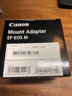 Canon EF-EOS M Mount Adapter - Nieuw in doos!, Audio, Tv en Foto, Fotografie | Lenzen en Objectieven, Ophalen of Verzenden, Nieuw