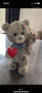 Schattige Spaarpot Beer met Hart, Verzamelen, Spaarpotten, Ophalen of Verzenden, Zo goed als nieuw, Steen, Aardewerk of Keramiek