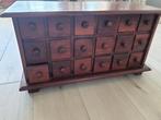 Vintage apothekerskast, nette staat, Huis en Inrichting, Kasten | Ladekasten, Gebruikt, 3 of 4 laden, Minder dan 100 cm, 25 tot 50 cm