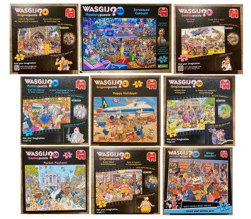 10 verschillende wasgij? Puzzels te koop ook per stuk, Hobby en Vrije tijd, Denksport en Puzzels, Zo goed als nieuw, Ophalen of Verzenden
