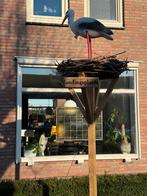Ooievaarsnest, Kinderen en Baby's, Kraamcadeaus en Geboorteborden, Ophalen of Verzenden, Gebruikt, Geboortebord