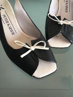 GRATIS VERZENDEN | PETER KAISER zwart witte sandalen 37, Peter Kaiser, Verzenden, Zwart, Sandalen of Muiltjes