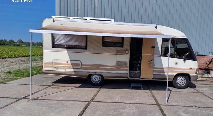 Dethleffs camper, met APK (mei 2024)  VERKOCHT, Caravans en Kamperen, Campers, Particulier, tot en met 5, Integraal, Dethleffs