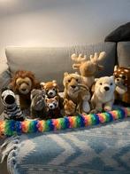 Dieren knuffels hert leeuw slang regenboog zebra rode panda, Ophalen, Zo goed als nieuw, Overige typen