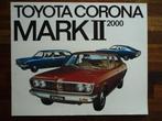 Toyota Corona Mark II 2000 (1974, Engels), Ophalen of Verzenden, Nieuw, Toyota
