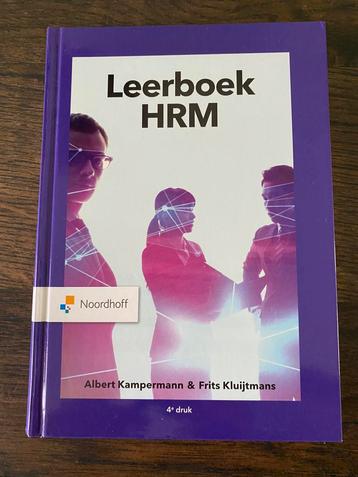 Frits Kluijtmans - Leerboek HRM beschikbaar voor biedingen