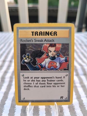 Rocket's Sneak Attack 72/82 Pokemon Kaart Team Rocket  beschikbaar voor biedingen