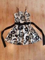 N18 Wit/zwart jurkje BPC maat 38, Kleding | Dames, Maat 38/40 (M), Zwart, Ophalen of Verzenden, Zo goed als nieuw
