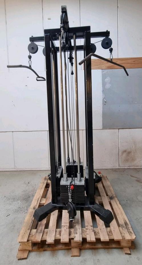 Professionele pulley-kabelmachine dubbele gewicht, Sport en Fitness, Fitnessmaterialen, Gebruikt, Overige typen, Ophalen