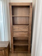 Boekenkast Knibbeler hout 200/80/40, Ophalen, 50 tot 100 cm, Zo goed als nieuw, Met lade(s)