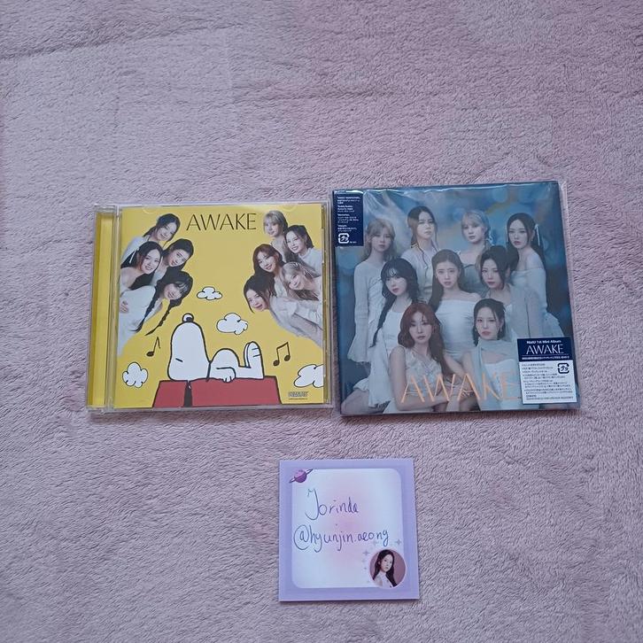 Jpop Niziu awake albums, Cd's en Dvd's, Cd's | Overige Cd's, Zo goed als nieuw, Boxset, Ophalen of Verzenden