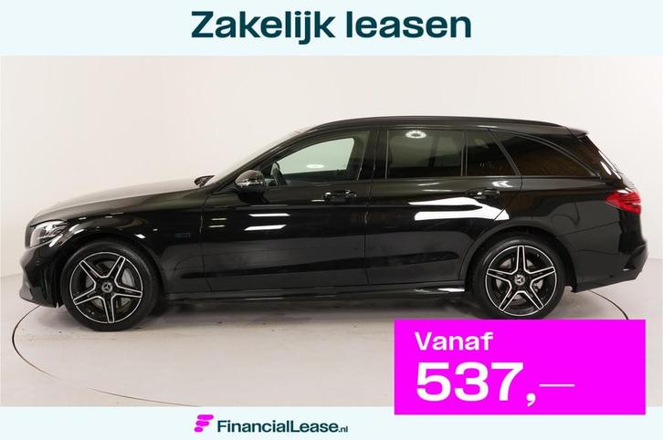 Mercedes-Benz C-Klasse Estate 300 e AMG Line PHEV 320 pk Nig, Auto's, Mercedes-Benz, Bedrijf, Lease, Financial lease, C-Klasse