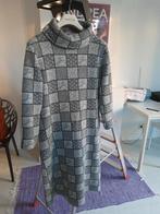 wollen winterjurk met rendieren met col maat L, Kleding | Dames, Maat 42/44 (L), Nieuw, Ophalen of Verzenden, Grijs