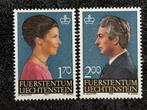 1984 Liechtenstein, zegel 856-857, Marie & Hans Adam, Ophalen of Verzenden, Overige landen, Postfris