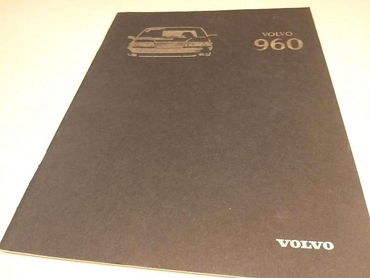 Nieuwstaat Volvo 960 Nederlandse folder óók kleur bekleding, Boeken, Auto's | Folders en Tijdschriften, Zo goed als nieuw, Volvo