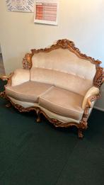Bank en fauteuil barok, Huis en Inrichting, Banken | Sofa's en Chaises Longues, Ophalen of Verzenden, 75 tot 100 cm, Tweepersoons