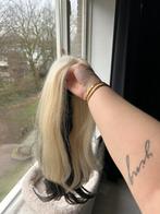 Real human hair wig 50 cm, Sieraden, Tassen en Uiterlijk, Uiterlijk | Haarverzorging, Nieuw, Ophalen of Verzenden, Pruik of Haarverlenging