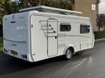 Eriba Feeling 380 Mover,voortent,stapelbed,ultraheat, Caravans en Kamperen, Schokbreker, Standaardzit, Bedrijf, 750 - 1000 kg