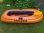 opblaasbare roeiboot Intex explorer 200, Ophalen, Gebruikt