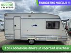 KNAUS VIMARA DE LUXE 440 CS VOORTENT + LUIFEL +FIETSENDRAGER, Caravans en Kamperen, Caravans, -, -, Bedrijf, 750 - 1000 kg