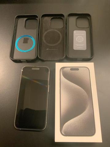 iPhone 15 Pro 128GB - Zo goed als nieuw! beschikbaar voor biedingen