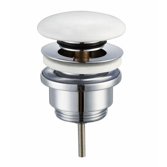 Afvoerplug wit met kliksysteem, Doe-het-zelf en Verbouw, Sanitair, Zo goed als nieuw, Wastafel, Ophalen of Verzenden